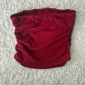 SHEIN Red Tube Top